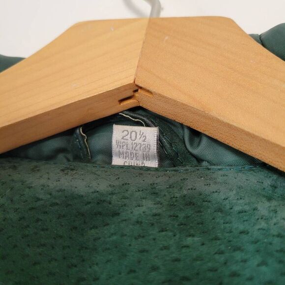 Vintage Charles Klein Suede Anorak Coat 20.5 XXL Plus Size Black Hooded Parka - Picture 2 of 10